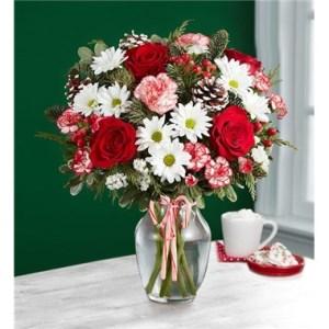 Peppermint Joy Bouquet – Sandy Run Sndwich Shop And Florist Llc, Gaston SC