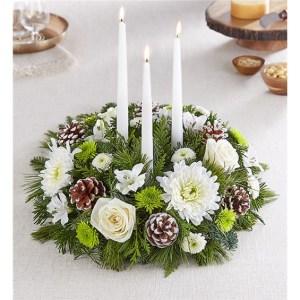 Winter Charm Centerpiece – Sandy Run Sndwich Shop And Florist Llc, Gaston SC
