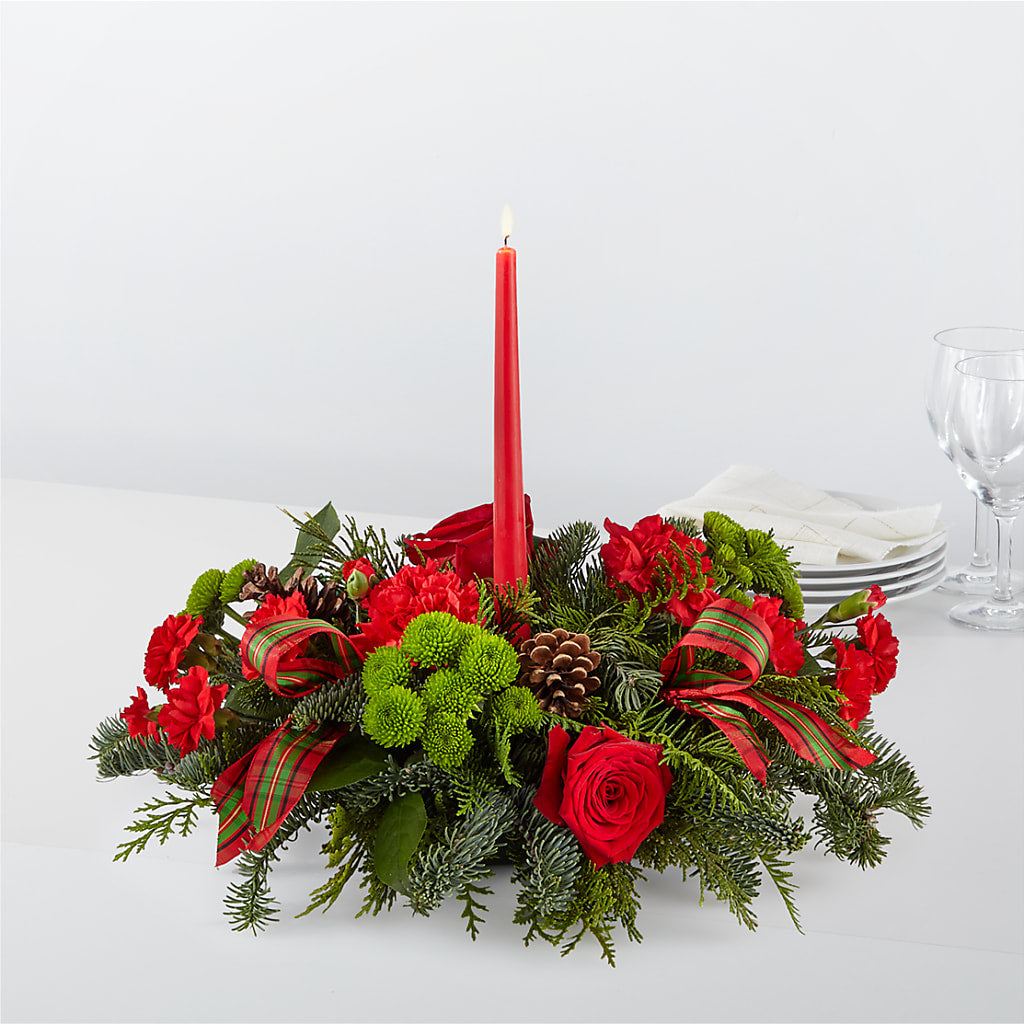 By the Candlelight Centerpiece – Sandy Run Sndwich Shop And Florist Llc, Gaston SC