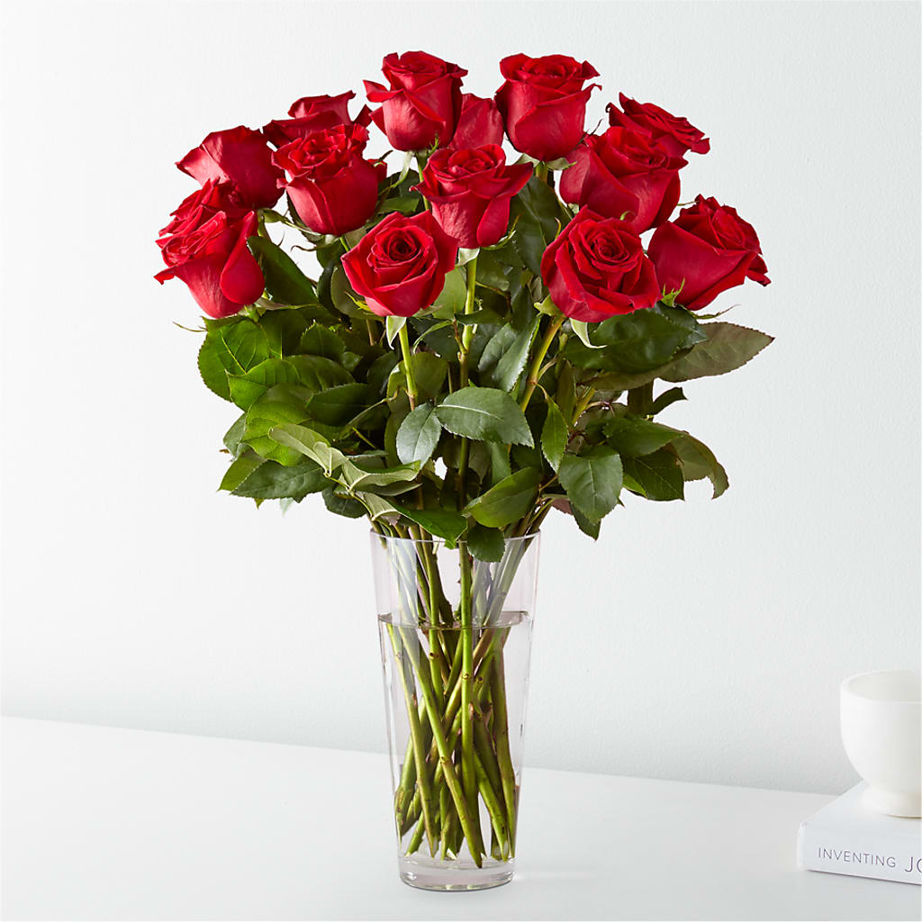 Long Stem Red Rose Bouquet – Sandy Run Sndwich Shop And Florist Llc, Gaston SC