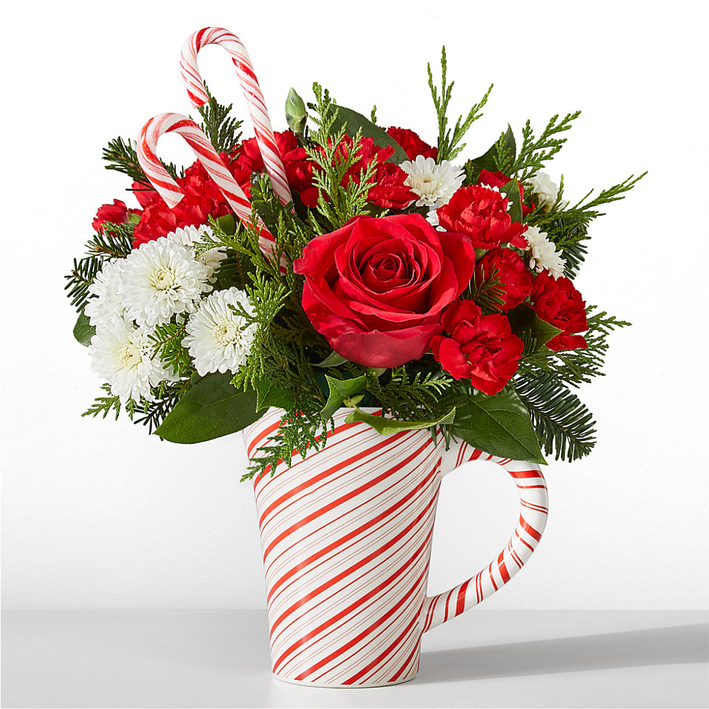 Peppermint Swirl Mug – Sandy Run Sndwich Shop And Florist Llc, Gaston SC