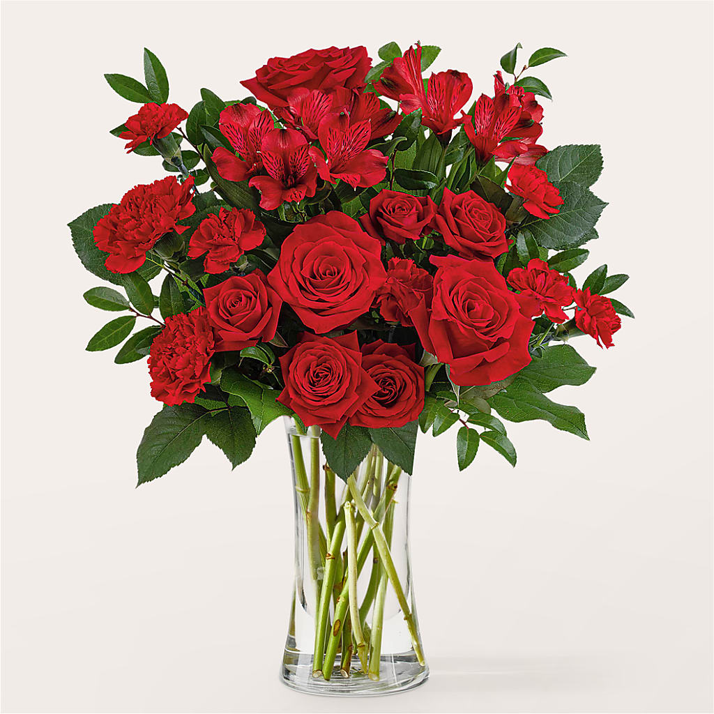 Brilliant Ruby Bouquet – Sandy Run Sndwich Shop And Florist Llc, Gaston SC