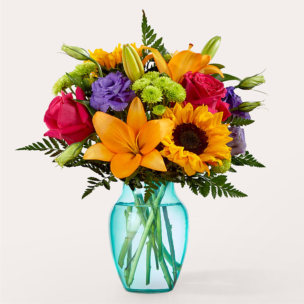 Double Rainbow Bouquet – Sandy Run Sndwich Shop And Florist Llc, Gaston SC