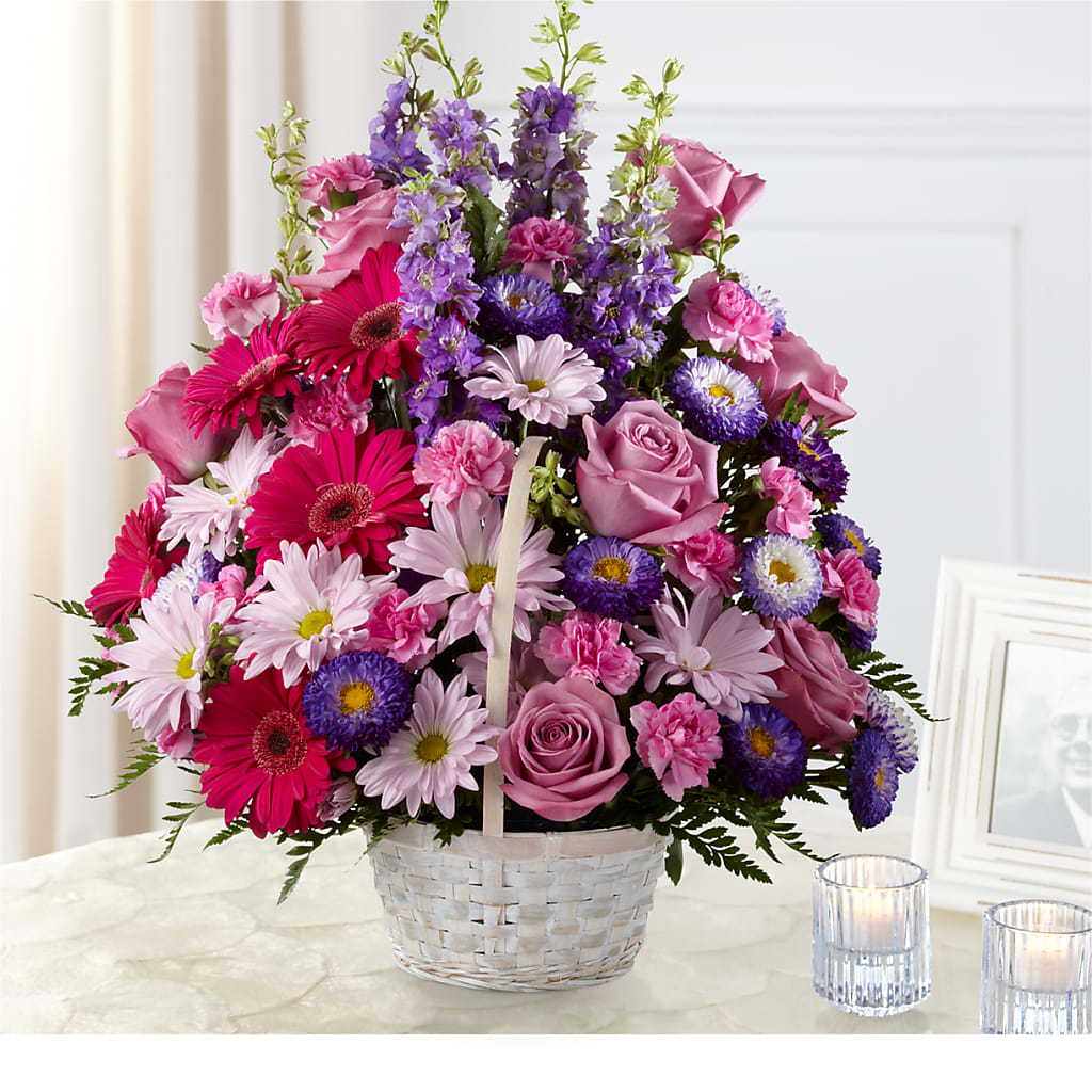 Pastel Peace Basket – Sandy Run Sndwich Shop And Florist Llc, Gaston SC