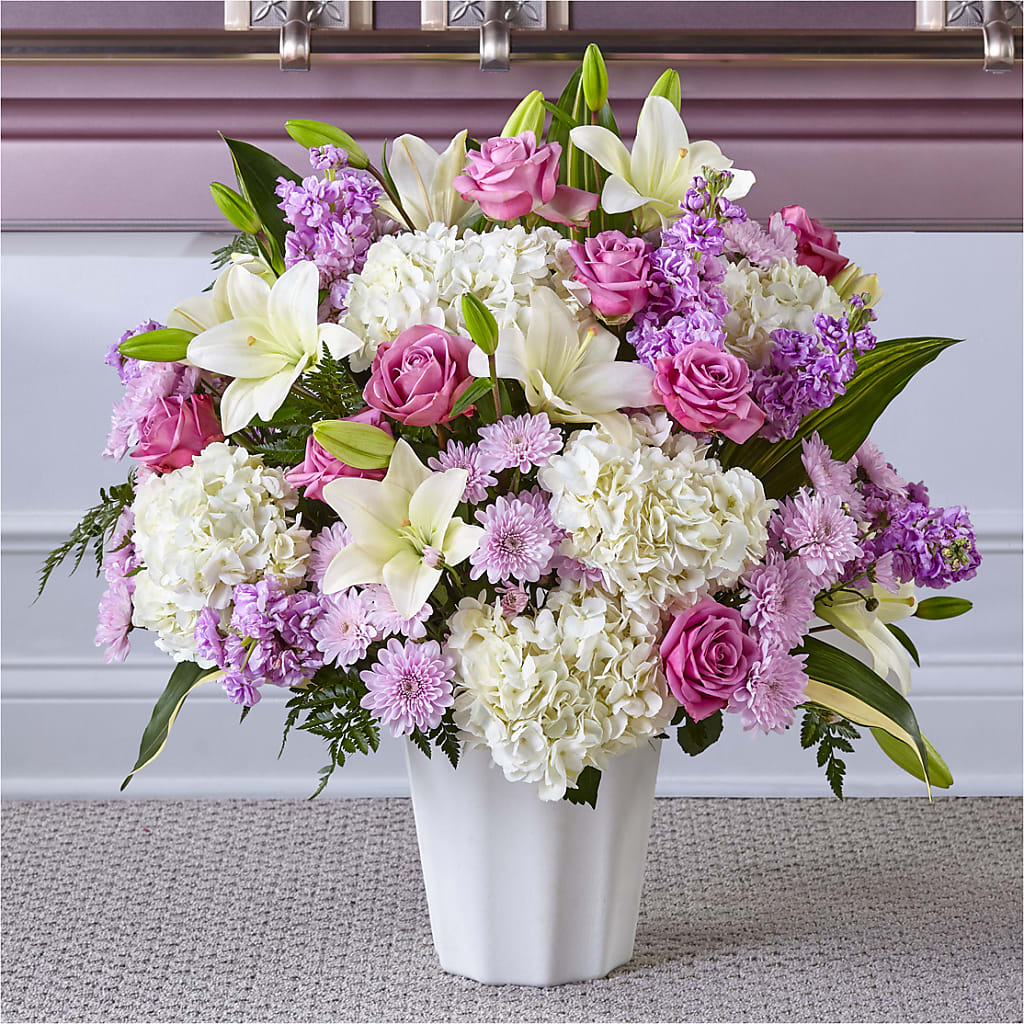 Heaven Sent Floor Basket – Sandy Run Sndwich Shop And Florist Llc, Gaston SC