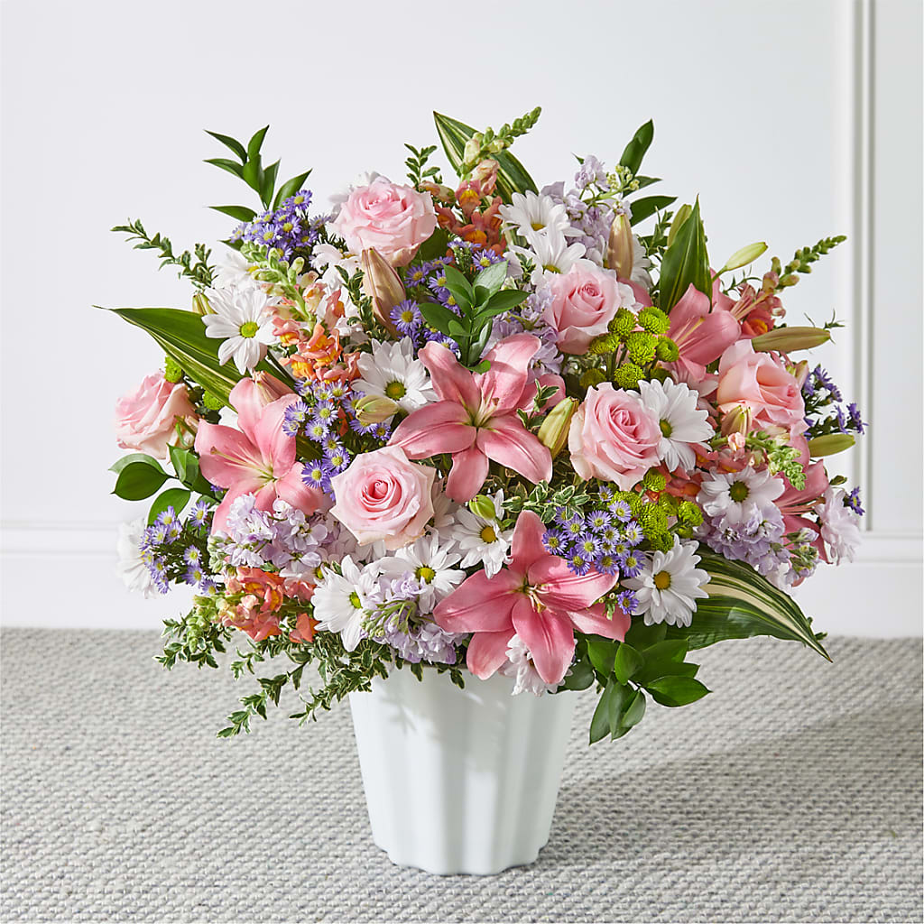 Abundant Compassion Floor Basket – Sandy Run Sndwich Shop And Florist Llc, Gaston SC