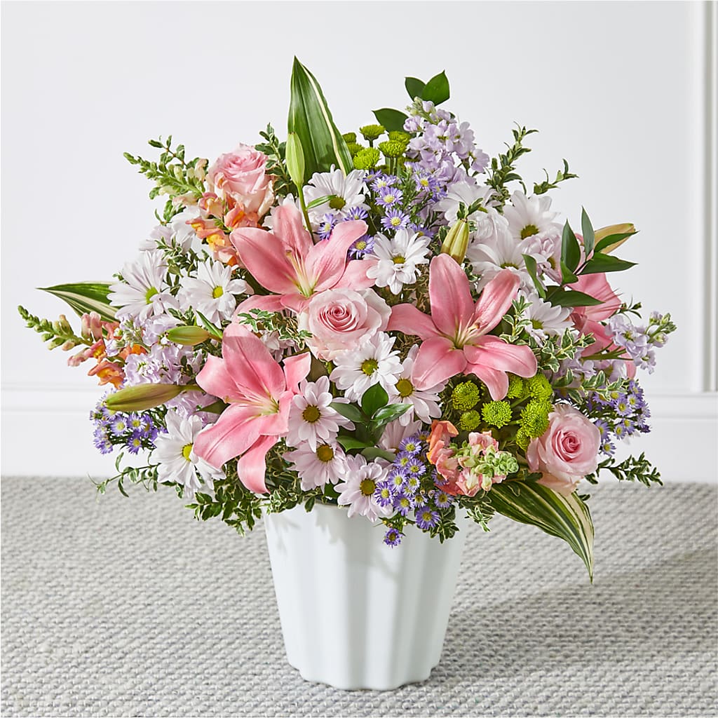 Abundant Compassion Floor Basket – Sandy Run Sndwich Shop And Florist Llc, Gaston SC