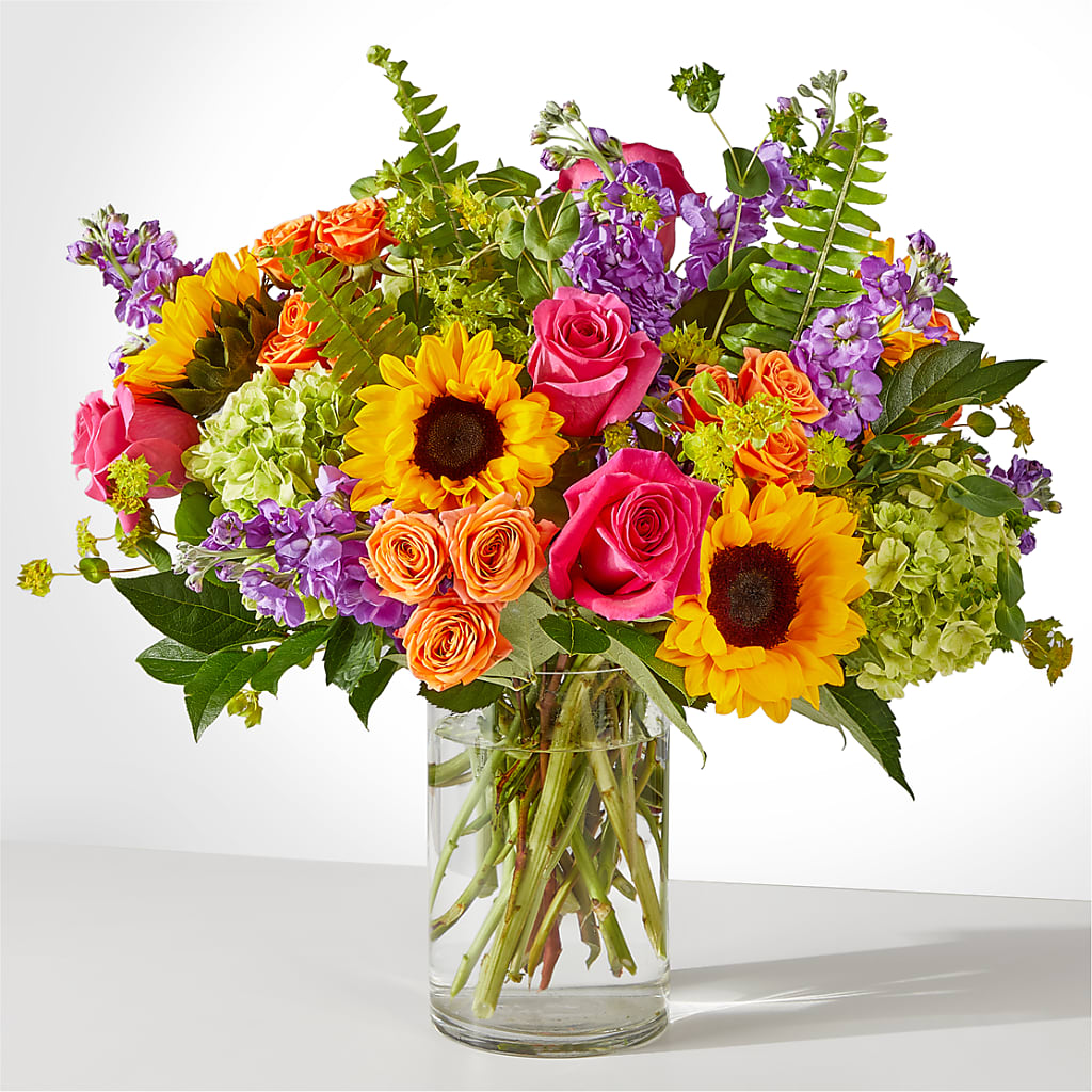 Vibrant Greetings Bouquet – Sandy Run Sndwich Shop And Florist Llc, Gaston SC