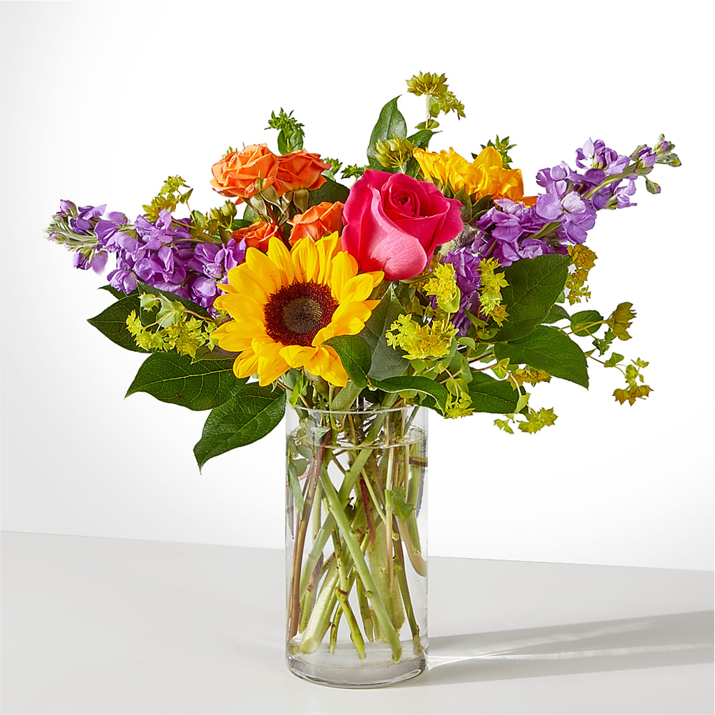 Vibrant Greetings Bouquet – Sandy Run Sndwich Shop And Florist Llc, Gaston SC