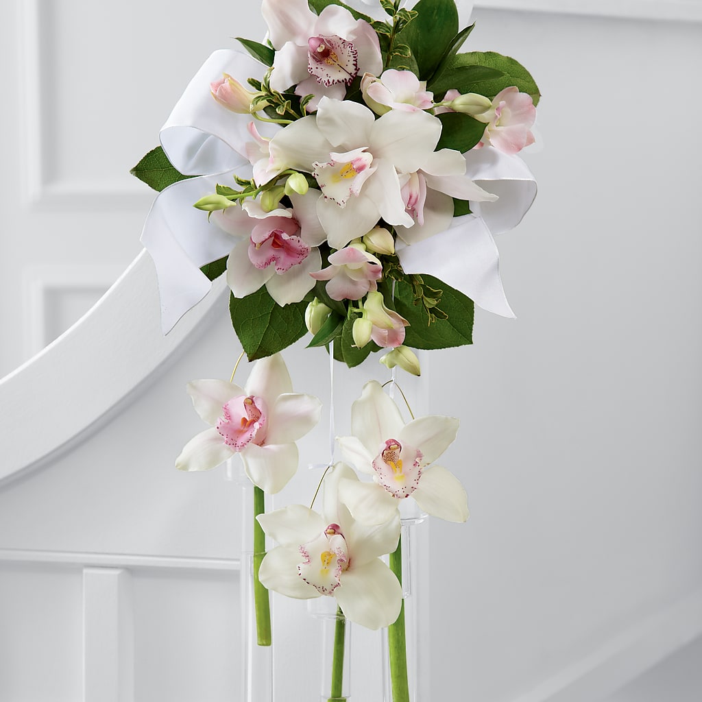 Perfect Entrance Pew Arrangement – Sandy Run Sndwich Shop And Florist Llc, Gaston SC