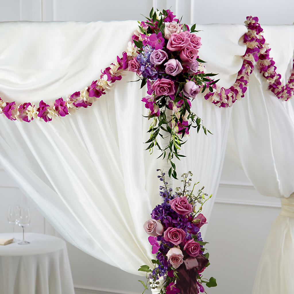 Color & Light Chuppah Decor – Sandy Run Sndwich Shop And Florist Llc, Gaston SC