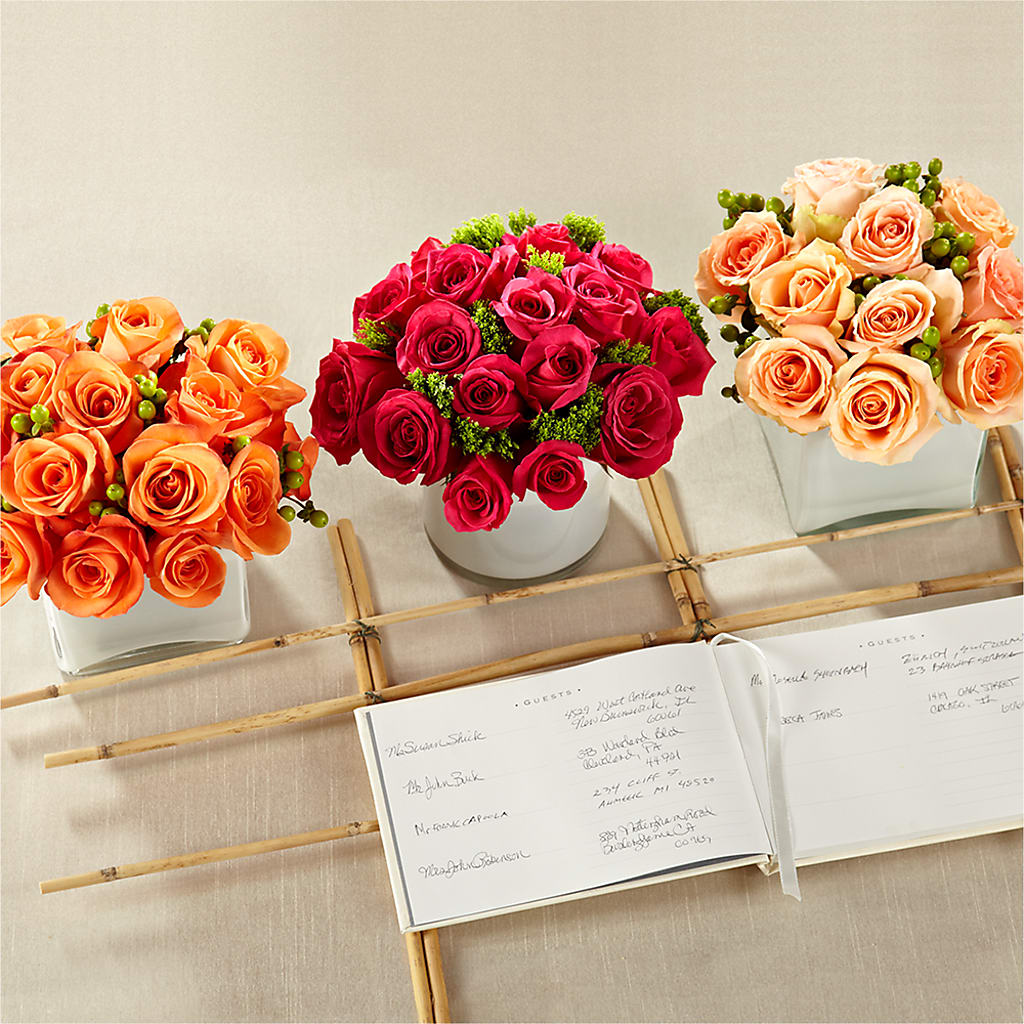 Dawn Rose Centerpiece – Sandy Run Sndwich Shop And Florist Llc, Gaston SC