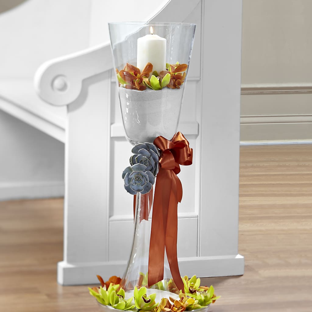 Matrimony Pew Decor – Sandy Run Sndwich Shop And Florist Llc, Gaston SC