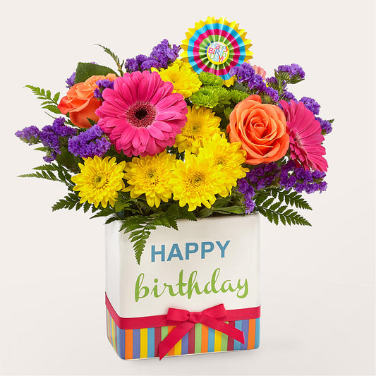 Birthday Brights Bouquet –  Sandy Run Sndwich Shop And Florist Llc, Gaston SC