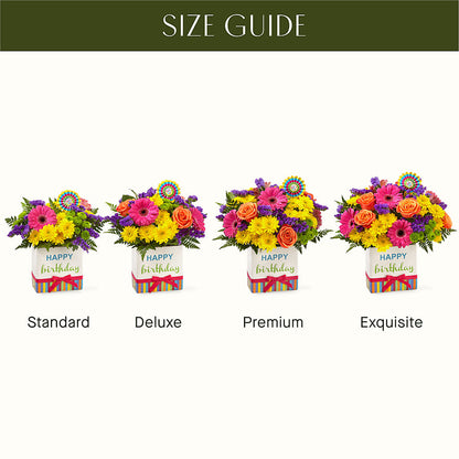 Birthday Brights Bouquet –  Sandy Run Sndwich Shop And Florist Llc, Gaston SC