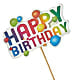 Happy Birthday Pick –  Sandy Run Sndwich Shop And Florist Llc, Gaston SC