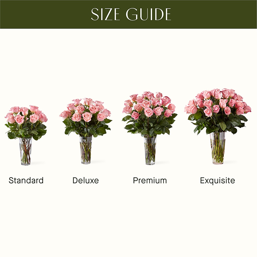 Long Stem Pink Rose Bouquet –  Sandy Run Sndwich Shop And Florist Llc, Gaston SC