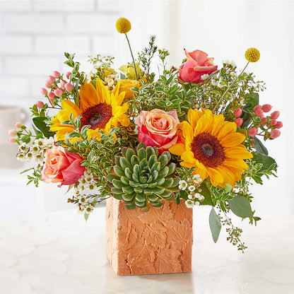 Sunflower Season Bouquet –  Sandy Run Sndwich Shop And Florist Llc, Gaston SC