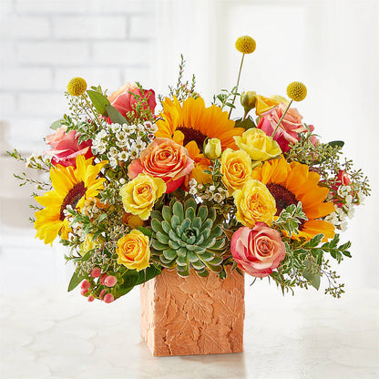 Sunflower Season Bouquet –  Sandy Run Sndwich Shop And Florist Llc, Gaston SC