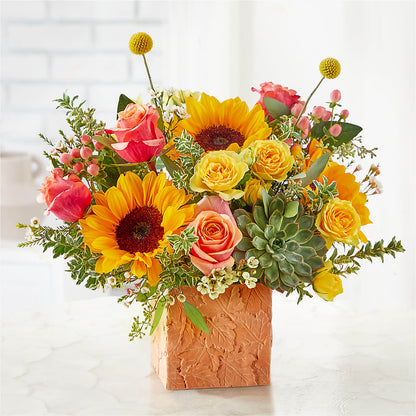 Sunflower Season Bouquet –  Sandy Run Sndwich Shop And Florist Llc, Gaston SC
