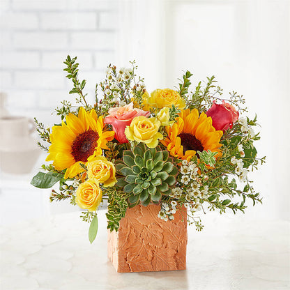 Sunflower Season Bouquet –  Sandy Run Sndwich Shop And Florist Llc, Gaston SC