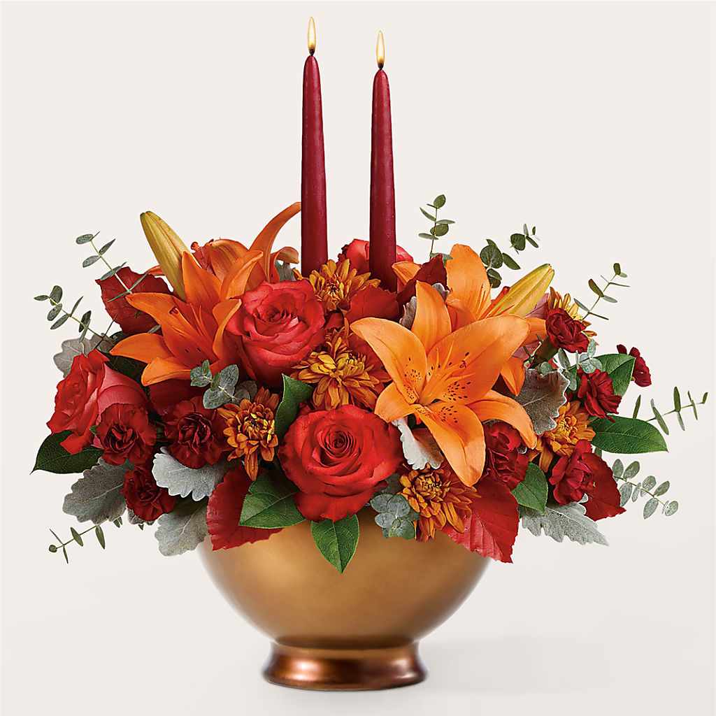 Fruits of Fall Centerpiece –  Sandy Run Sndwich Shop And Florist Llc, Gaston SC