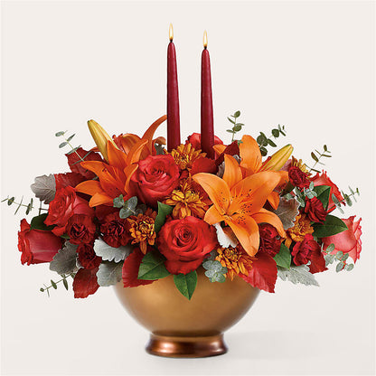 Fruits of Fall Centerpiece –  Sandy Run Sndwich Shop And Florist Llc, Gaston SC