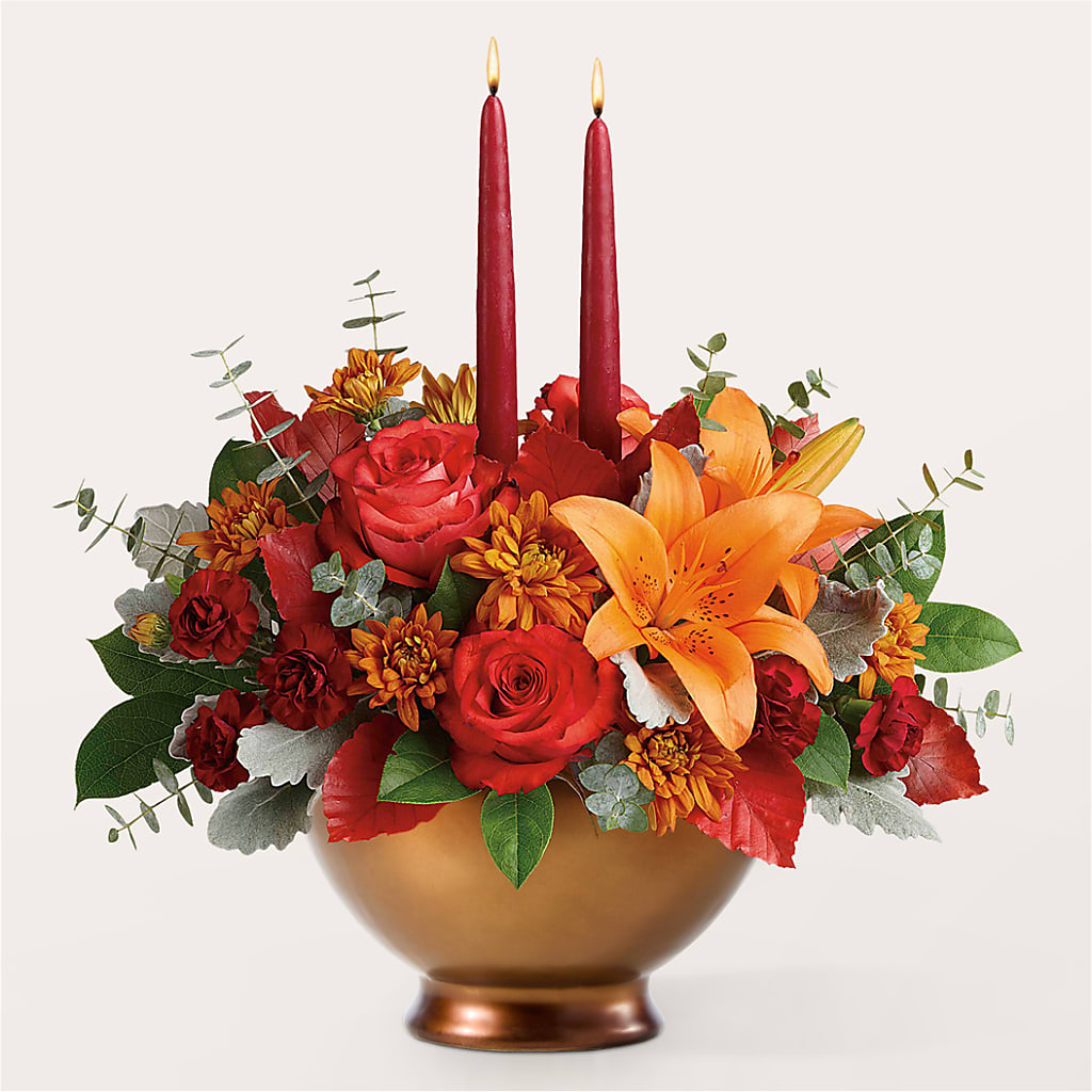 Fruits of Fall Centerpiece –  Sandy Run Sndwich Shop And Florist Llc, Gaston SC