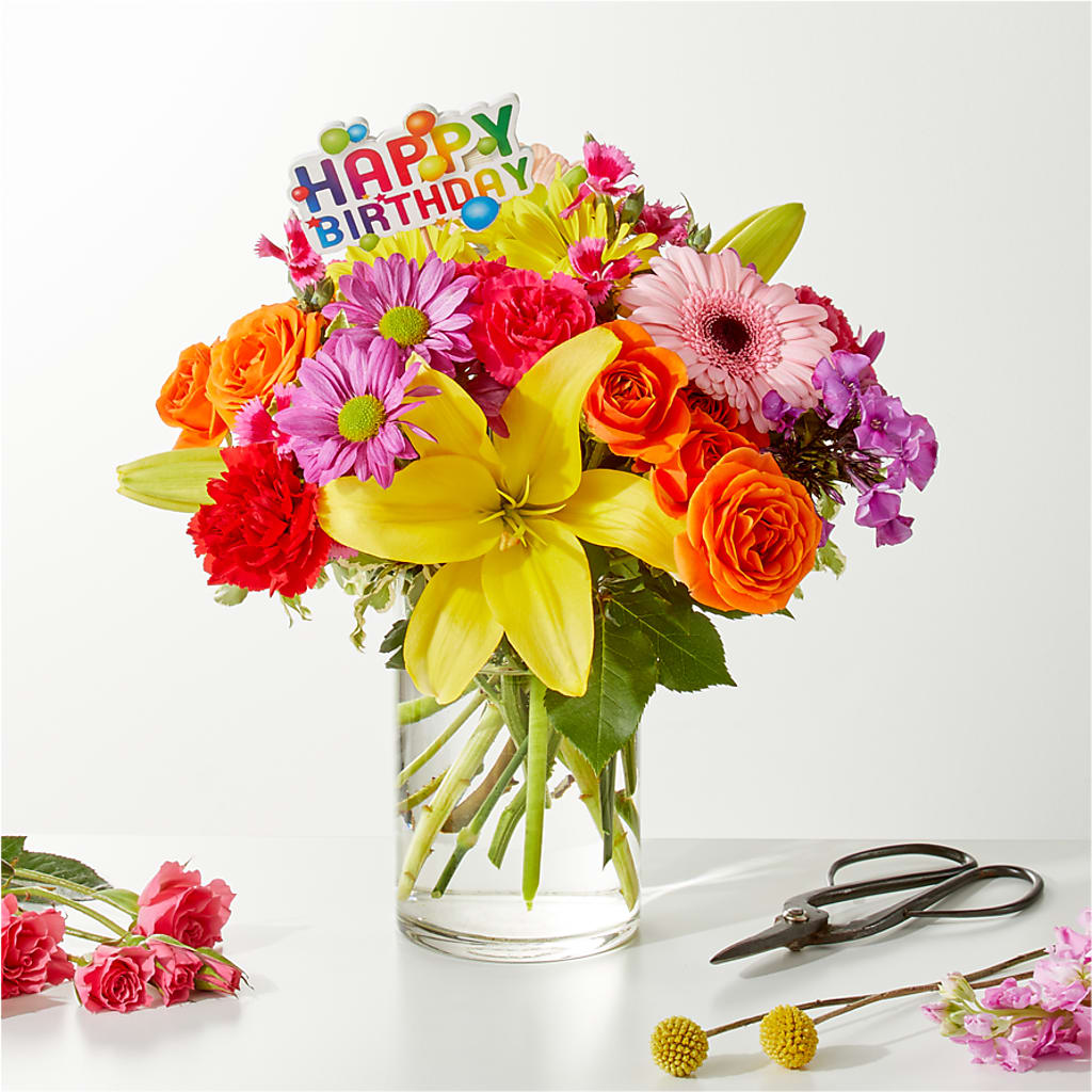 Cue the Confetti - A Florist Original –  Sandy Run Sndwich Shop And Florist Llc, Gaston SC