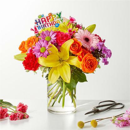 Cue the Confetti - A Florist Original –  Sandy Run Sndwich Shop And Florist Llc, Gaston SC