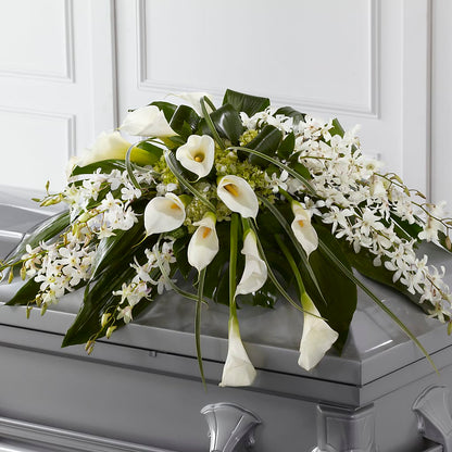 Angel Wings Casket Spray –  Sandy Run Sndwich Shop And Florist Llc, Gaston SC