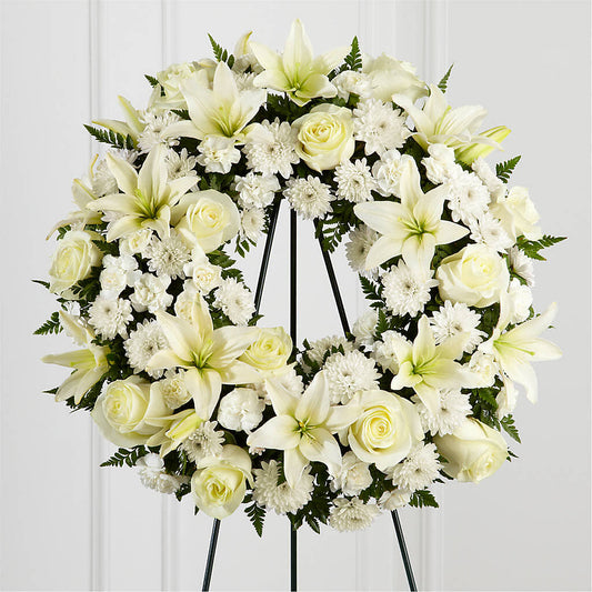 Treasured Tribute Wreath –  Sandy Run Sndwich Shop And Florist Llc, Gaston SC