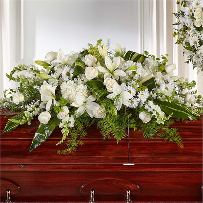 Abundance Casket Spray –  Sandy Run Sndwich Shop And Florist Llc, Gaston SC