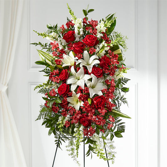 Everlasting Memory Standing Spray –  Sandy Run Sndwich Shop And Florist Llc, Gaston SC