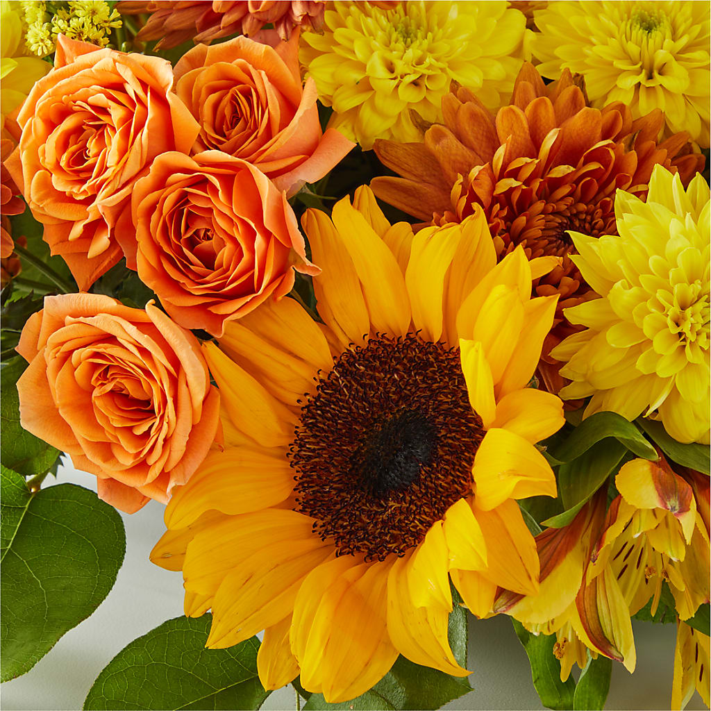 Autumn Harmony Centerpiece –  Sandy Run Sndwich Shop And Florist Llc, Gaston SC