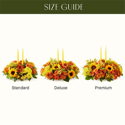 Autumn Harmony Centerpiece –  Sandy Run Sndwich Shop And Florist Llc, Gaston SC