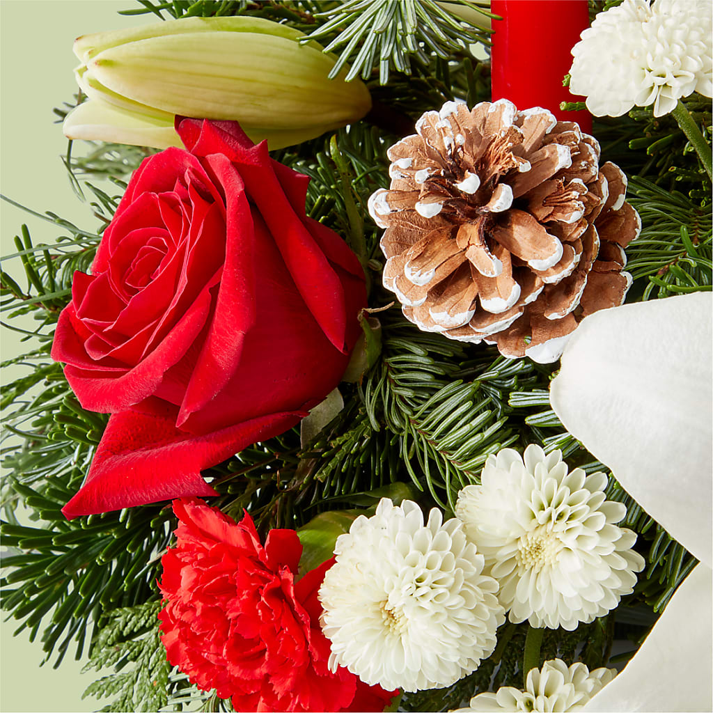 Seasonal Festivities Centerpiece –  Sandy Run Sndwich Shop And Florist Llc, Gaston SC