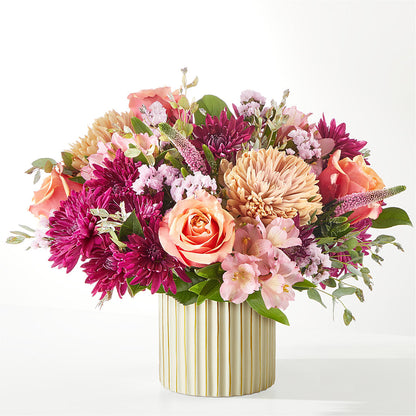 Berry Cobbler Bouquet with Ivory Vase –  Sandy Run Sndwich Shop And Florist Llc, Gaston SC