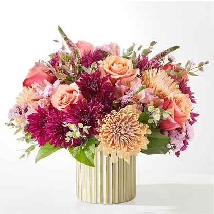 Berry Cobbler Bouquet with Ivory Vase –  Sandy Run Sndwich Shop And Florist Llc, Gaston SC