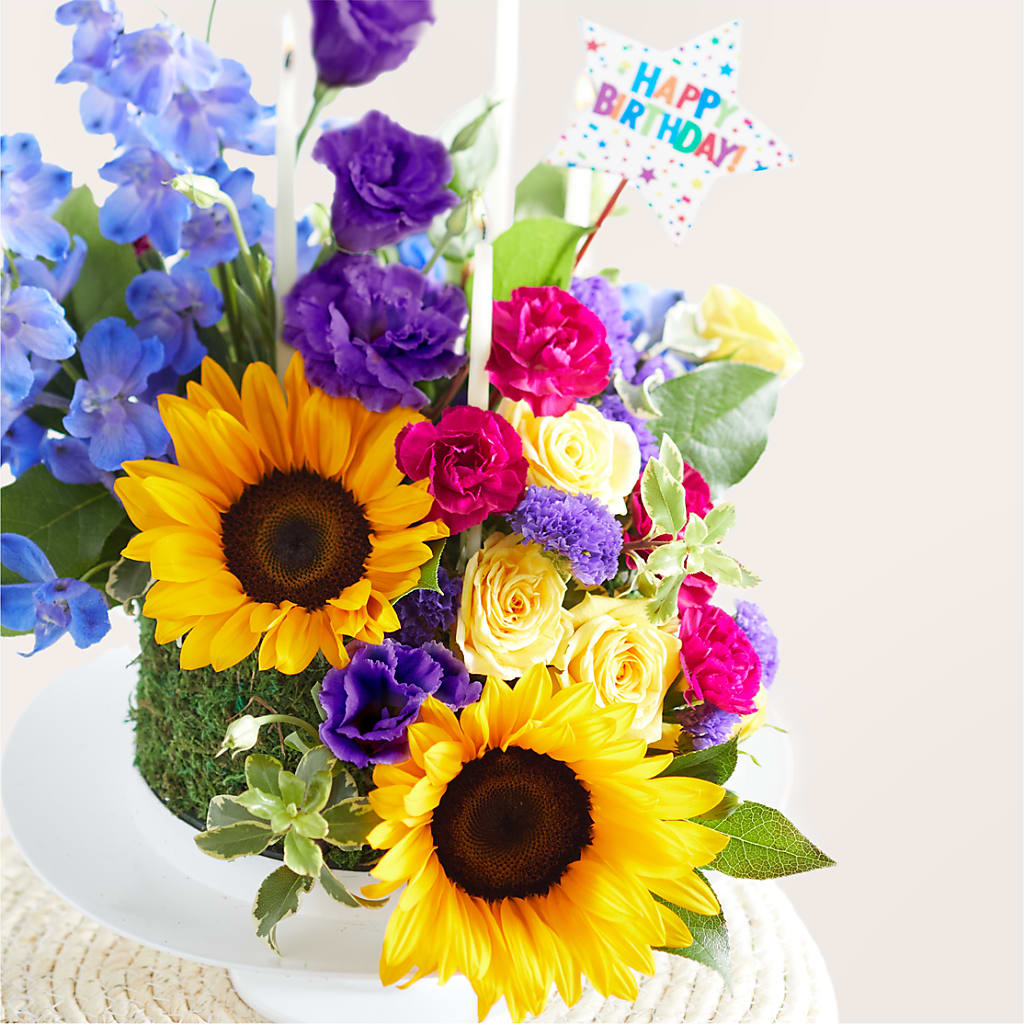 Star of the Day Floral Cake –  Sandy Run Sndwich Shop And Florist Llc, Gaston SC
