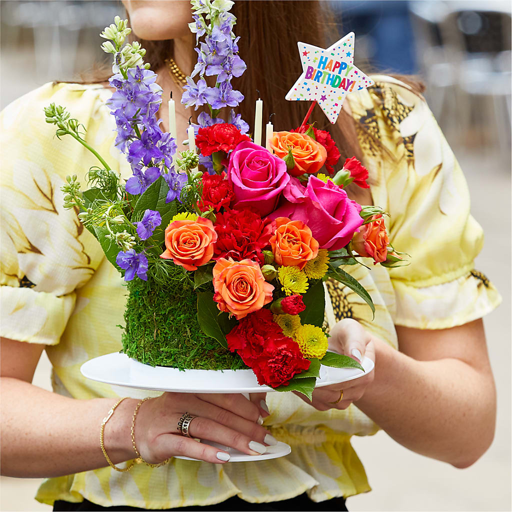 Best Year Yet Floral Cake –  Sandy Run Sndwich Shop And Florist Llc, Gaston SC