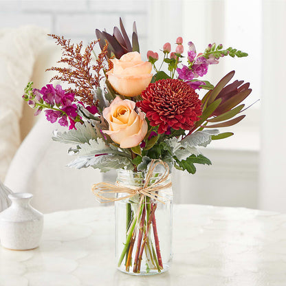 Moody Hues Bouquet –  Sandy Run Sndwich Shop And Florist Llc, Gaston SC