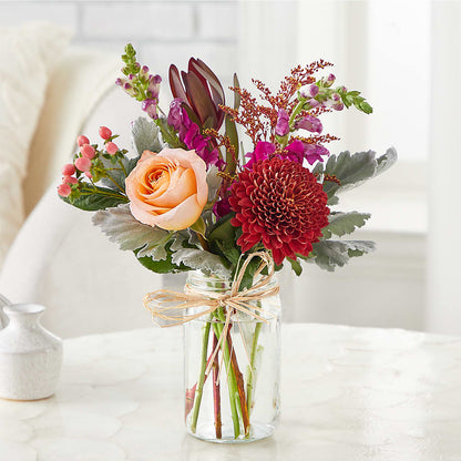 Moody Hues Bouquet –  Sandy Run Sndwich Shop And Florist Llc, Gaston SC