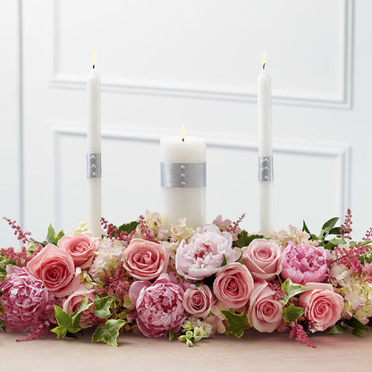 Worldwide Romance Unity Candle Arrangement –  Sandy Run Sndwich Shop And Florist Llc, Gaston SC