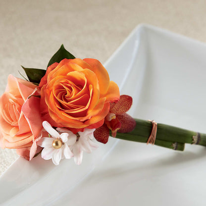Sunset Dream Boutonniere –  Sandy Run Sndwich Shop And Florist Llc, Gaston SC