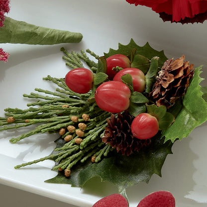Red Berry Boutonniere –  Sandy Run Sndwich Shop And Florist Llc, Gaston SC